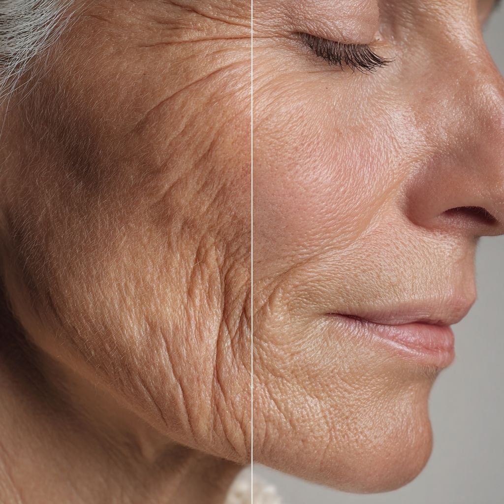 Resultado de tratamento facial em Moema